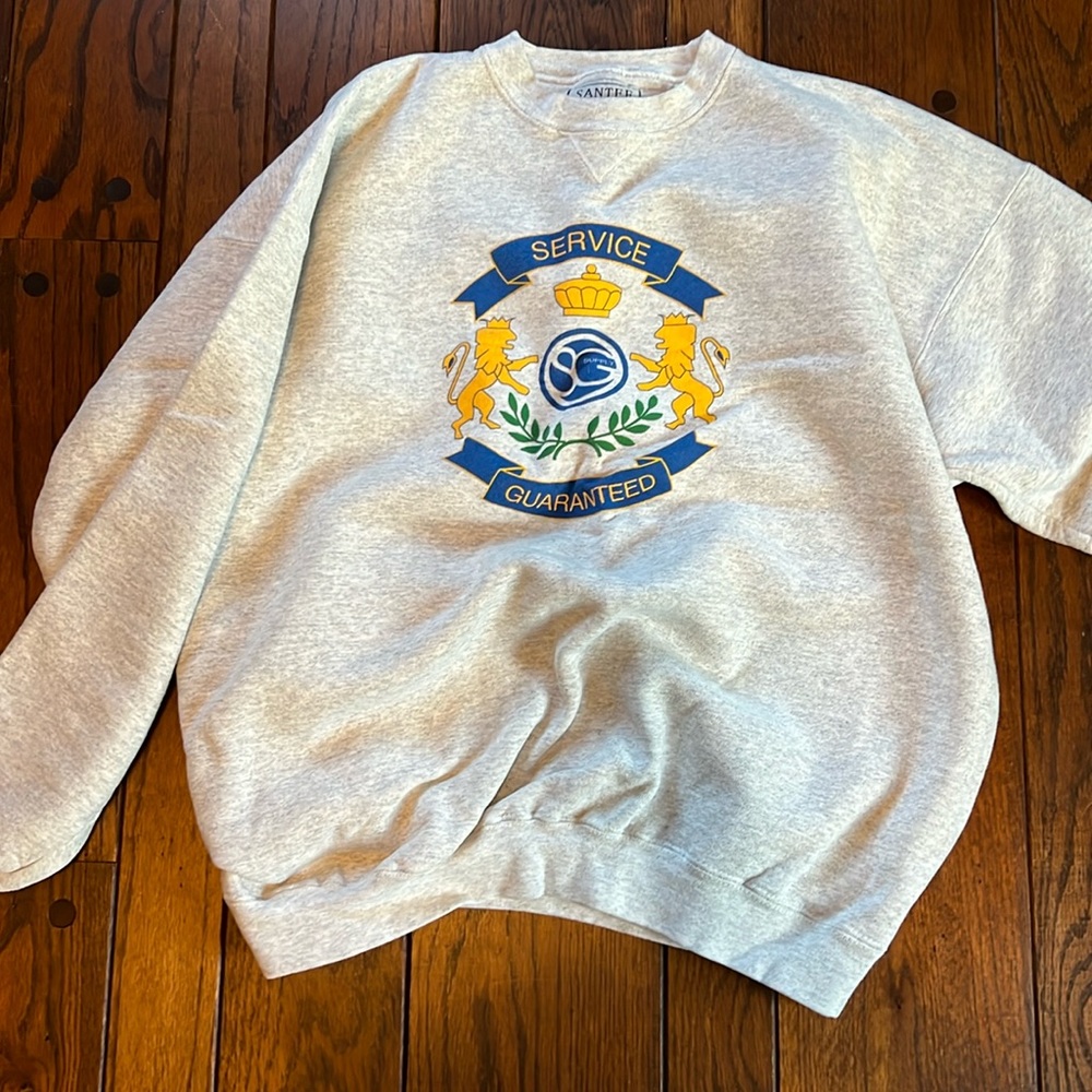Heavyweight crew neck sweatshirt